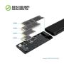 Caja Externa para Disco SSD M.2 NVMe TooQ TQE-2222B/ USB 3.1 Gen2/ Sin tornillos