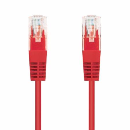 Cable de Red RJ45 UTP Nanocable 10.20.0400-R Cat.6/ 50cm/ Rojo